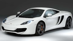 White cars mclaren mp4-12c