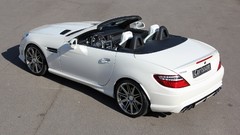 White cars Mercedes-Benz carlsson Mercedes-Benz SLK-Class