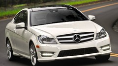 White cars Mercedes-Benz Coupé