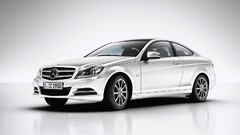 White cars Mercedes-Benz Coupé