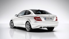 White cars Mercedes-Benz Coupé