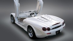 White cars Mitsuoka Orochi