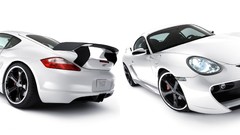 White cars Porsche GT