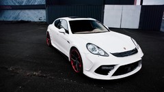 White cars Porsche Panamera