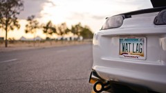 White cars roads Toyota Toyota supra JDM Japanese domestic 