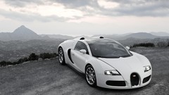White cars sports cars bugatti veyron