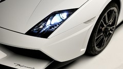 White cars Spyder lamborghini gallardo