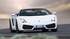 White cars Spyder lamborghini gallardo automobiles