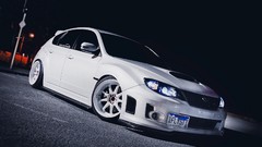 White cars Subaru vehicles subaru impreza JDM Japanese domestic 