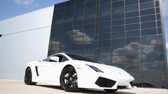White cars Supercars lamborghini gallardo