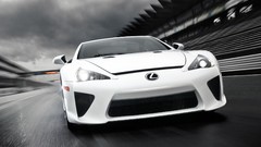 White cars vehicles lexus lfa white cars