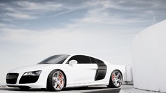 White cars wheels Bags audi r8 vehicles sports cars luxury 