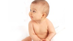 White children baby mother