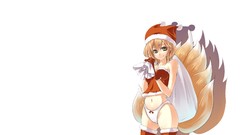 White Christmas anime girls touhou tails yakumo ran underwear 