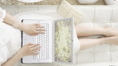 White Computers widescreen sony vaio