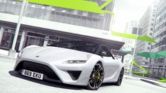 White concept art Lotus Elise