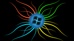 White dots Art windows