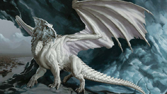 White dragon high Animals