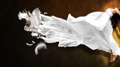 White dress invisible