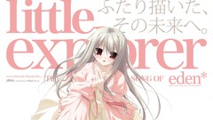 White dress minori Eden Shion