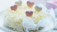 White food Hearts Gifts Ribbons cakes