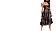 White fox Celebrity background Women Actress brunettes Megan