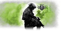 White Green weapons Guns game soldiers video call of duty 