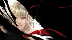 White hair anime girls touhou rumia