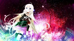 White hair anime girls vocaloid ia