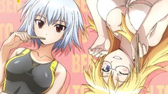 White hair blondes blue eyes brown eyes