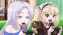 White hair blue eyes video games