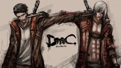 White hair devil may cry dmc dante black hair artwork devil may 