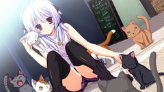 White hair game cg Fortissimo