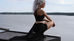 White hair gray hair mirish