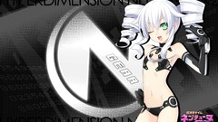White hair Hyperdimension Neptunia