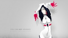 White hair monochrome figurines neon genesis evangelion ayanami 