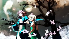 White hair pink eyes