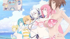 White hair red eyes Beaches blondes blue hair pink hair long 