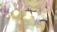 White hair uniforms nekomimi panties lolicon