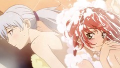 White hair yin anime girls darker than black redheads 