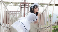 White Japanese maids models Lenfried