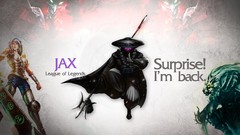 White Jax League of Legends shaco riven rengar Temple Jax 