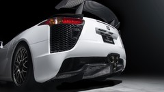 White lexus lfa
