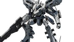White mecha Armored Core