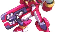 White mega man white