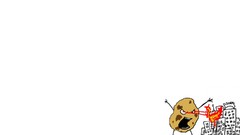 White Monsters Drawn Godzilla cookies