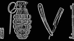 White on black delivered