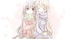 White pantyhose k - on nakano azusa kotobuki tsumugi sketches