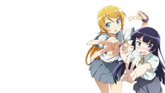 White peace shirts skirts blush gokou ruri kousaka kirino 