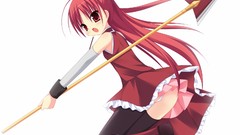 White red eyes long hair anime girls mahou shoujo madoka magica 